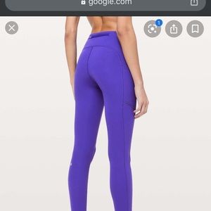 Purple Lululemon leggings